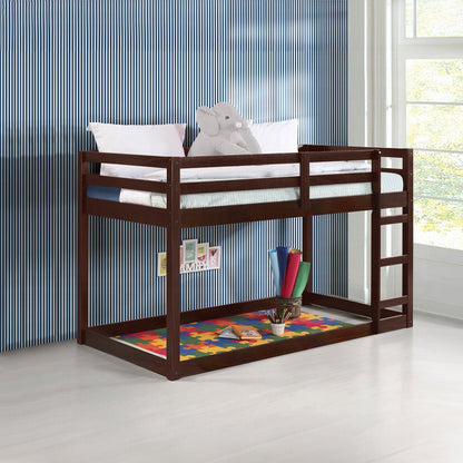 Barney Twin Bunk Loft Bed - Espresso