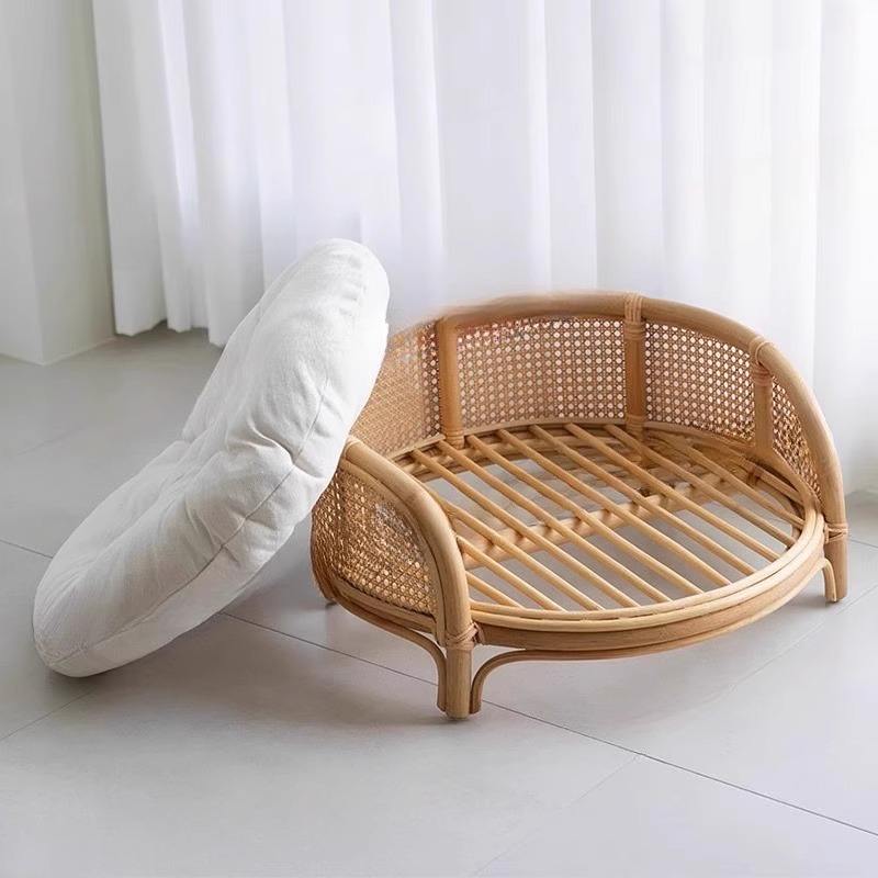 Rattan Pet Bed