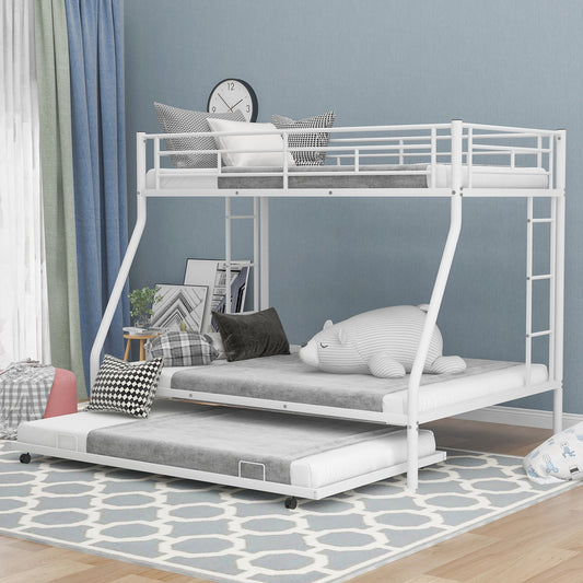 Full Bunk Bed White