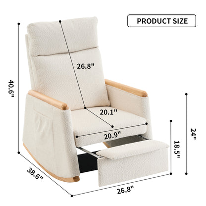 Accent Rocking Chair Wood