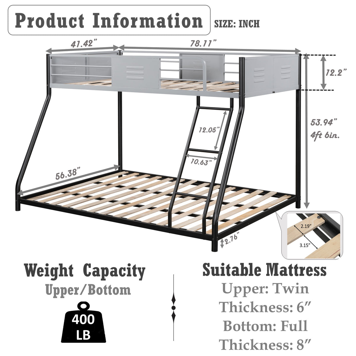Heavy Duty Metal Bed Frame