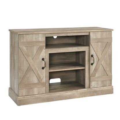 Farmhouse TV Stand Antique Finish
