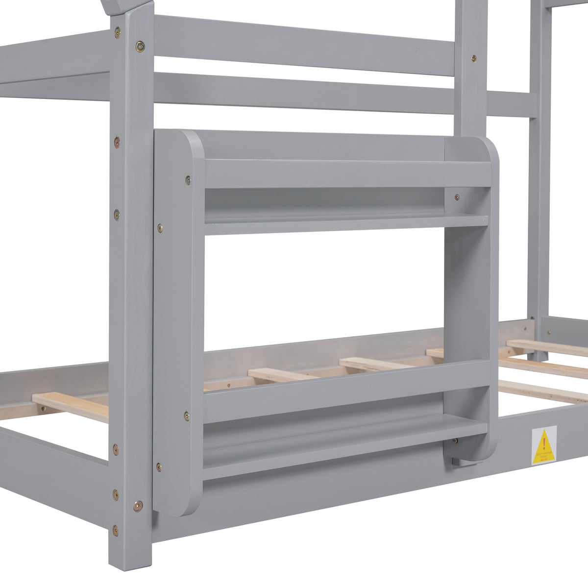 Twin House Bed Grey