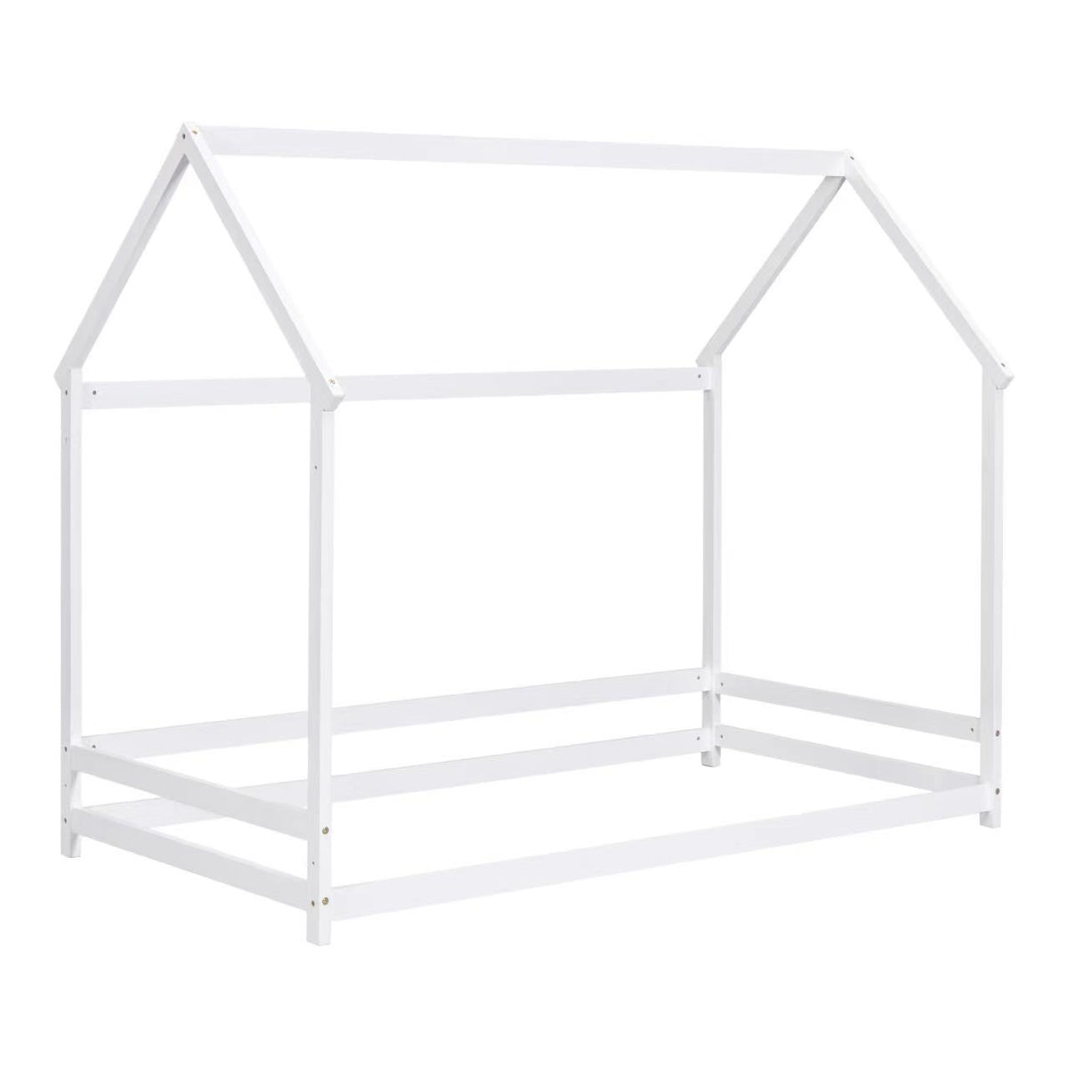 Twin House Bed White