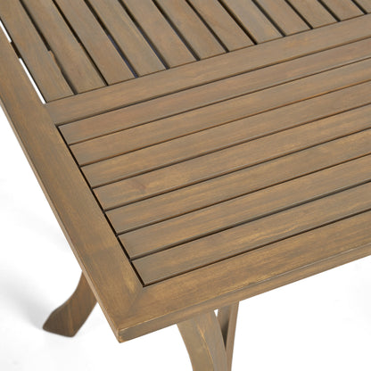 Wood Dining Table Natural Finish