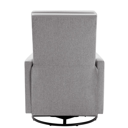 Upholstered Rocker Chair Gray