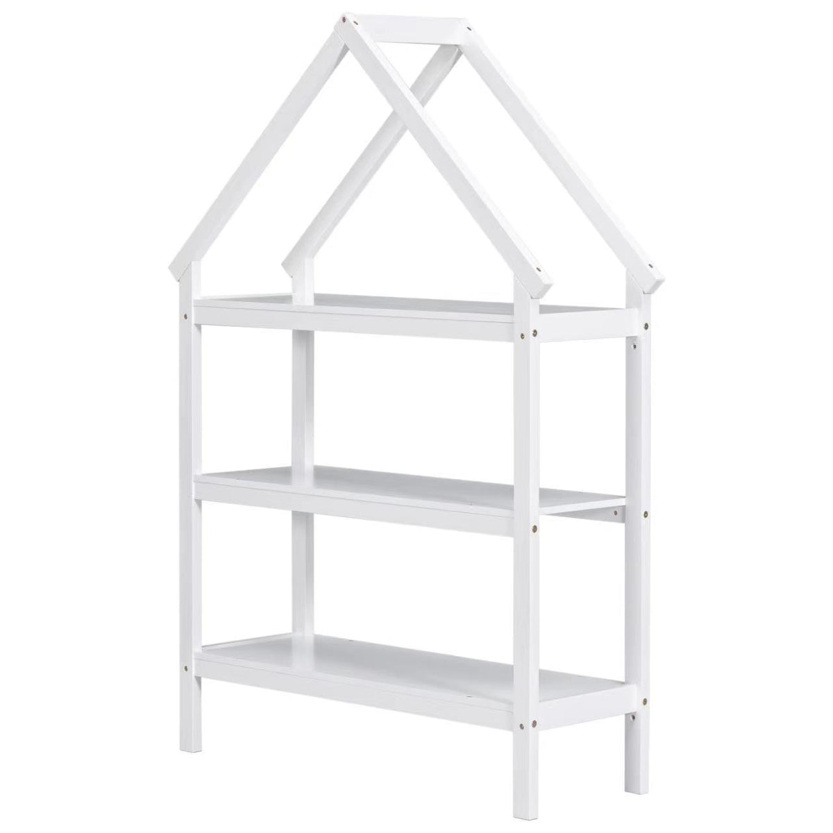 Twin House Bed White