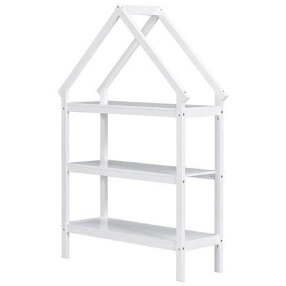 Twin House Bed White
