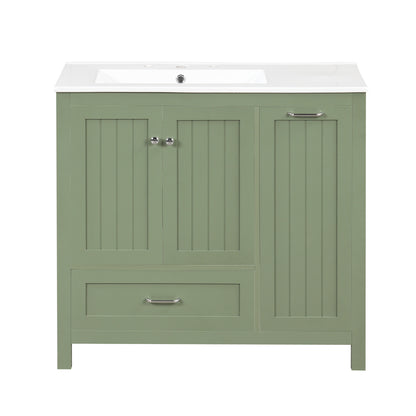 36-Inch Bathroom Vanity with Sink and Drawer