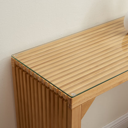 Pine Wood Dining Bench Natural Finish