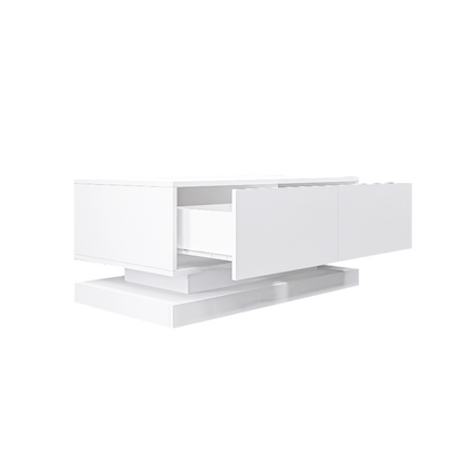 High Gloss Coffee Table with RGB Control