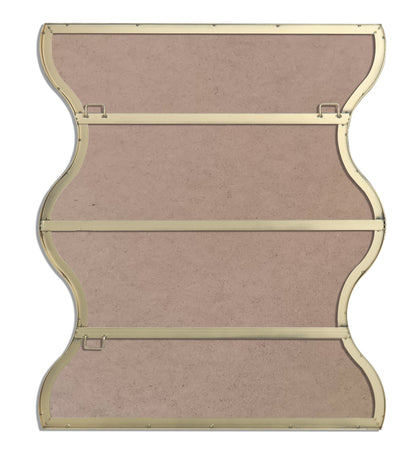 30x35” Rectangular Wall Mirror – Black Frame