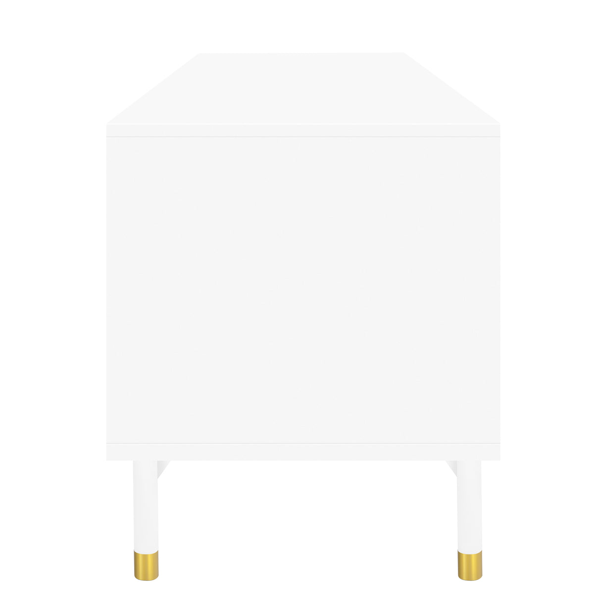 Modern TV Stand for 75-Inch Screens Black