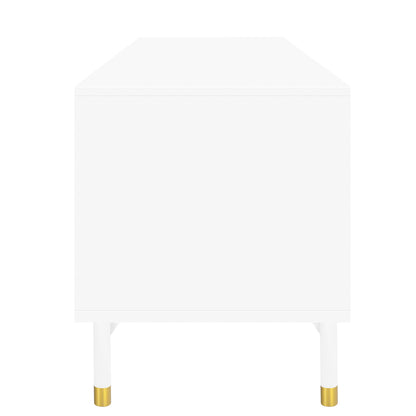 Modern TV Stand for 75-Inch Screens Black