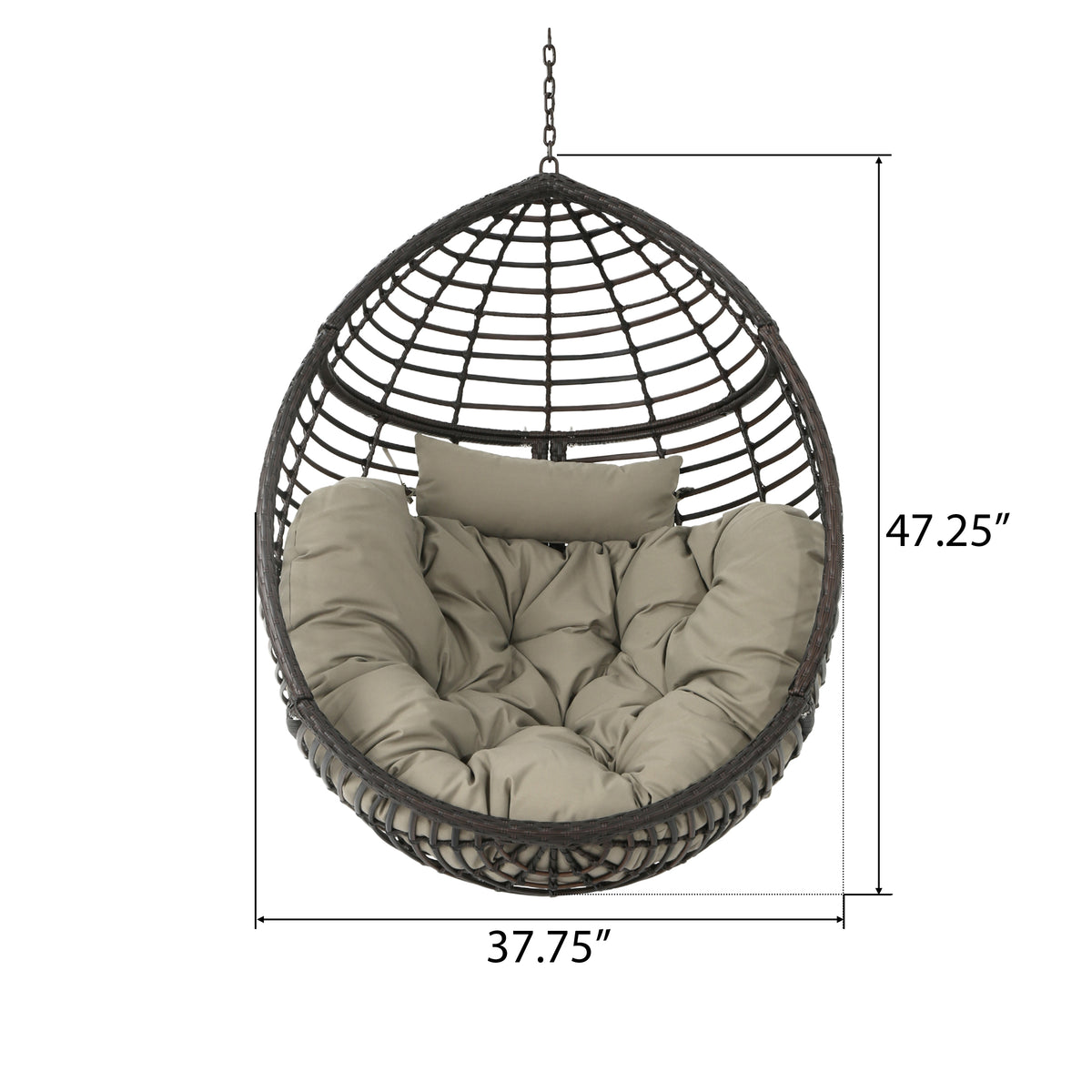 Hanging Basket Brown