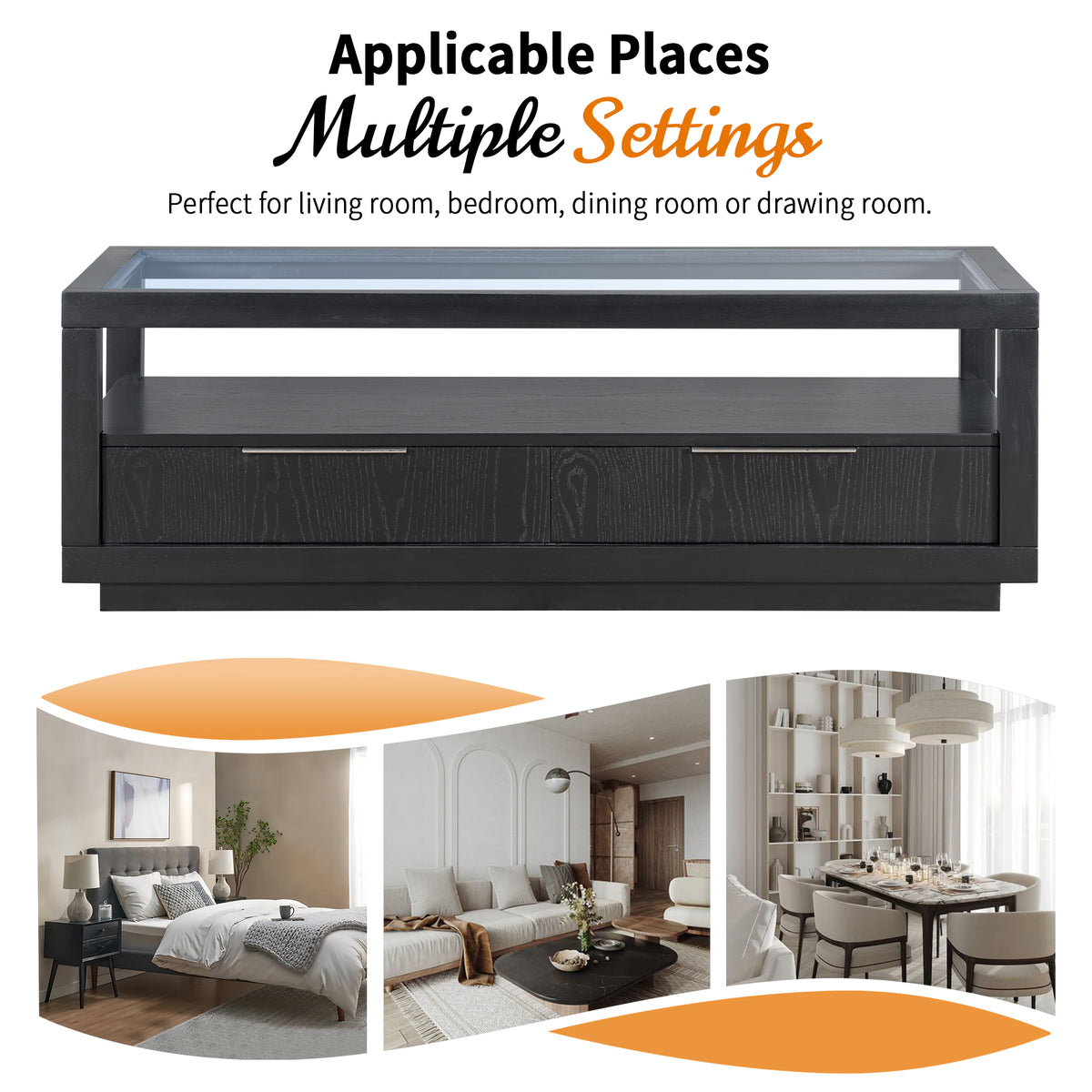 Modern Coffee Table Glass
