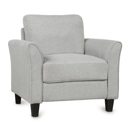 Contemporary Armrest Sofa – Light Gray