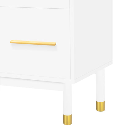 Modern TV Stand for 75-Inch Screens Black