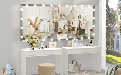 Hollywood LED Vanity Mirror White