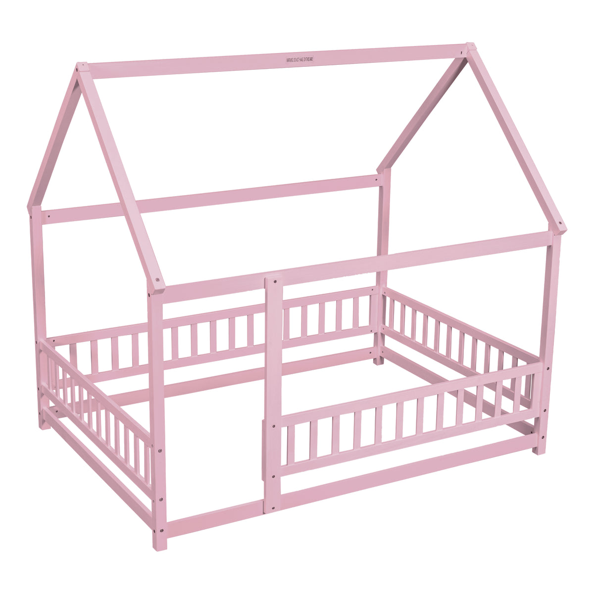 Full Floor Bed Pink