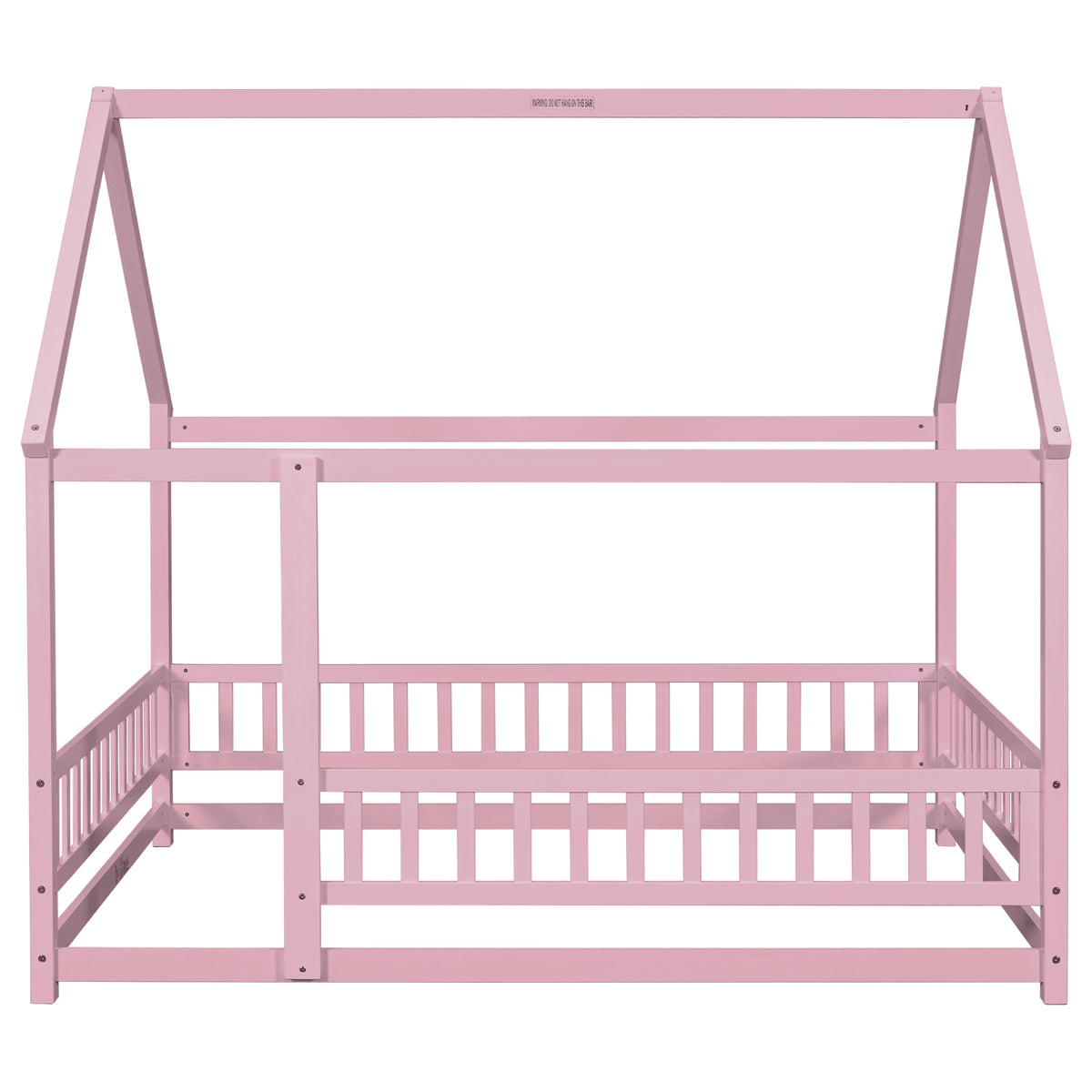 Full Floor Bed Pink
