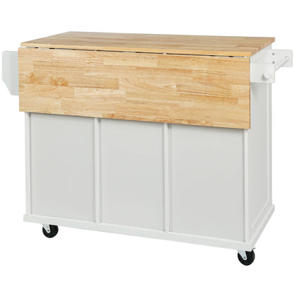 Kitchen Island Cart White