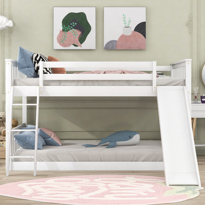 Full Bunk Bed White