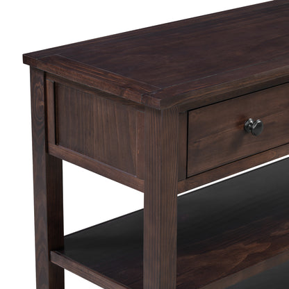 Retro Console Table Pine