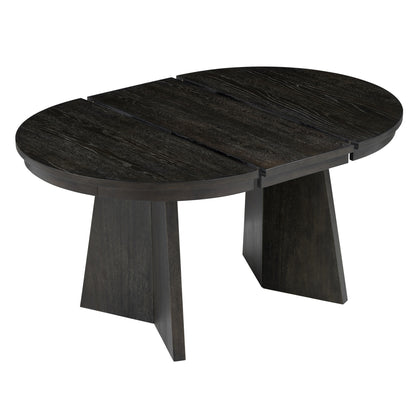 Retro Dining Set (5 pcs) – Espresso Finish