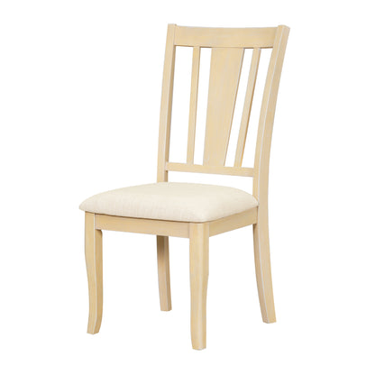 Traditional Extendable Dining Set (6 pcs) – Natural