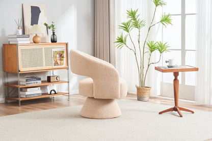 Swivel Accent Chair Nude