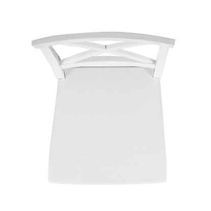 Roshan Farmhouse Dining Chairs Set of 2 White