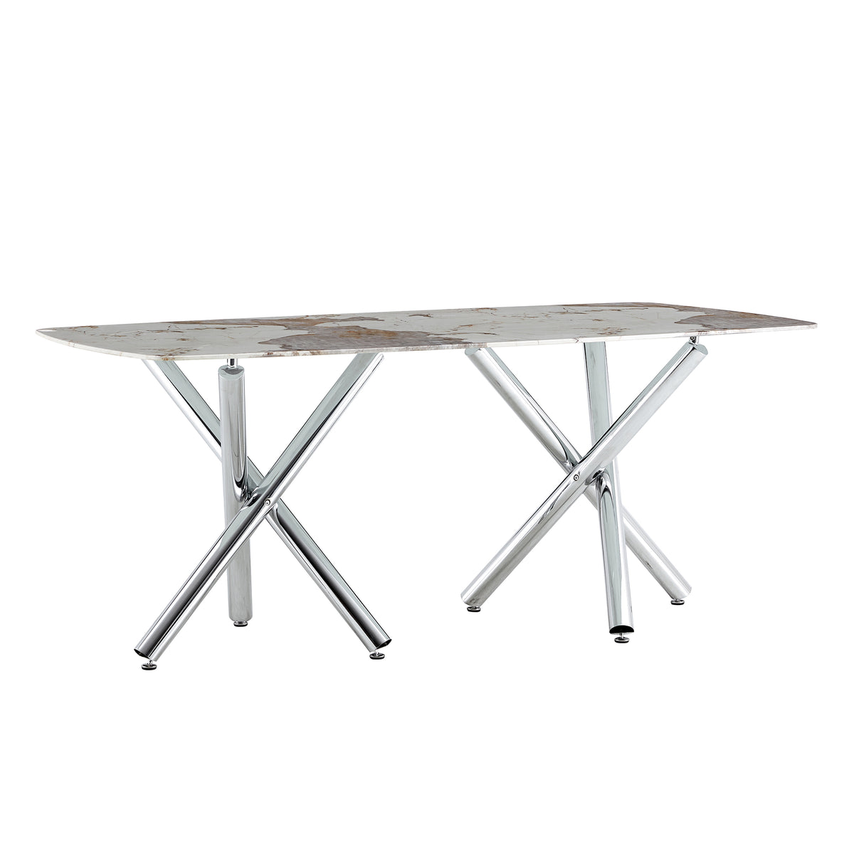 Modern Rectangular Dining Table for 6–8