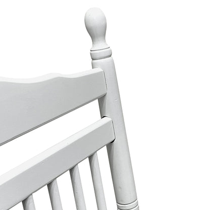 Classic White Porch Rocking Chair