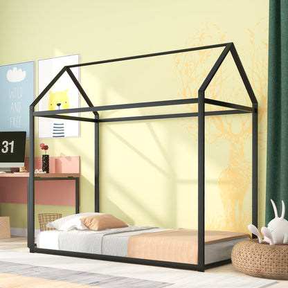 Full House Kids Bed Frame – White