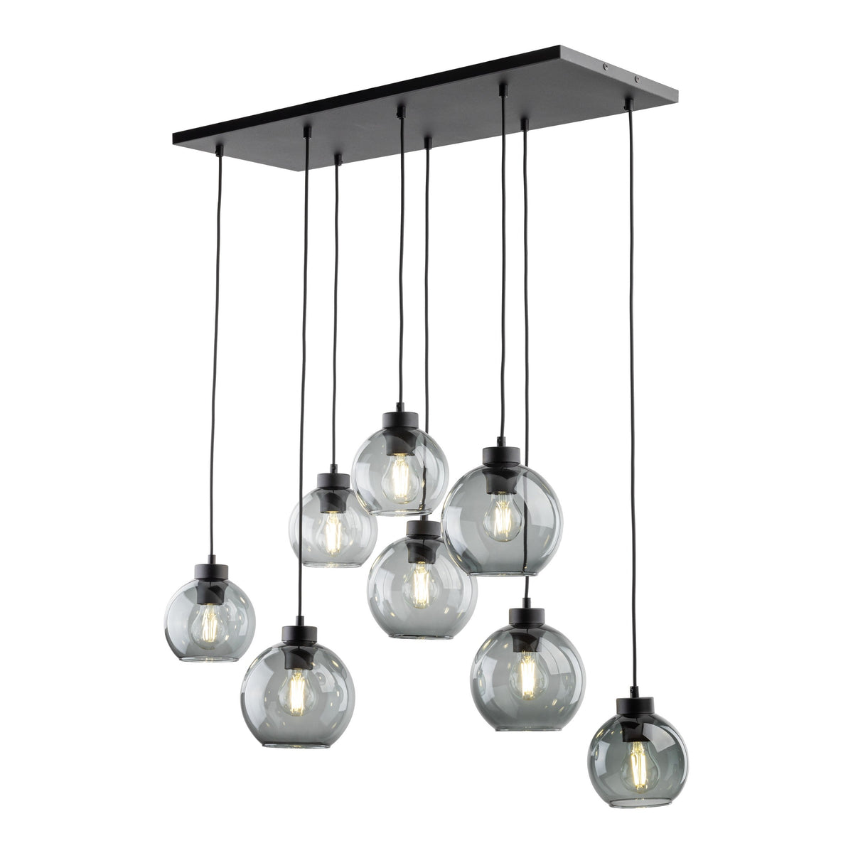 CUBUS Graphite Glass Scandinavian  Pendant Light 8