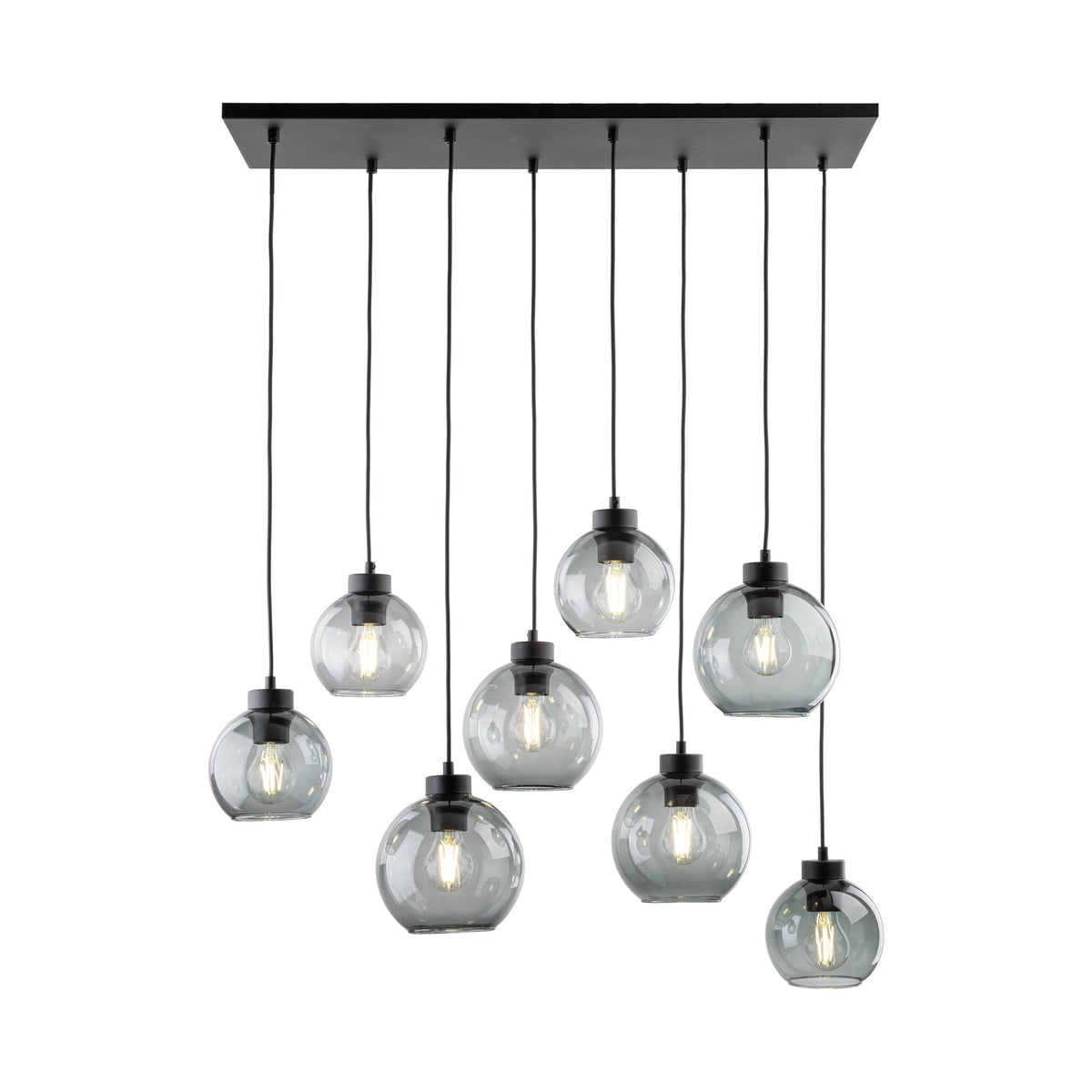 CUBUS Graphite Glass Scandinavian  Pendant Light 8