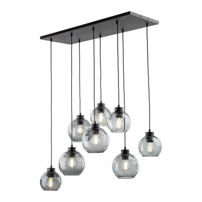 CUBUS Graphite Glass Scandinavian  Pendant Light 8