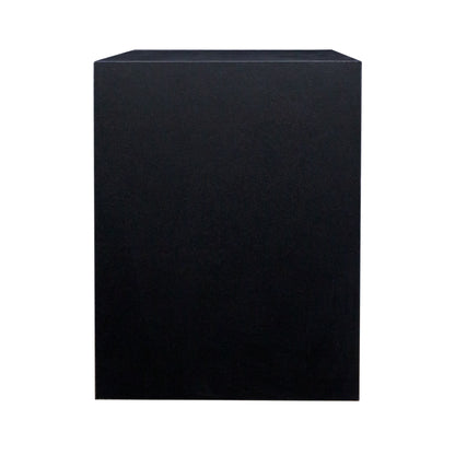 Black Glass Shoe Cabinet with RGB LED Illumination