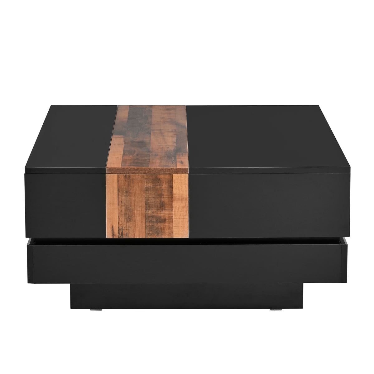 On-Trans Gloss Coffee Table with LED Base