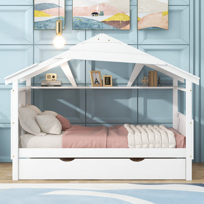 Full House Bed White