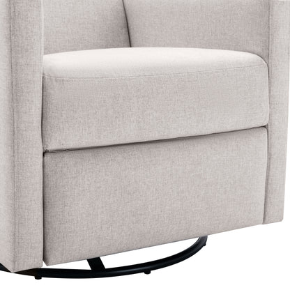 Upholstered Rocker Chair Tan