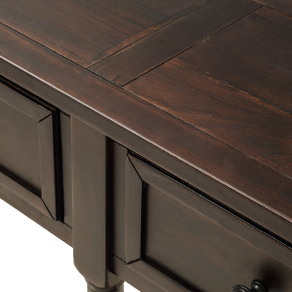 Console Table with Storage Espresso