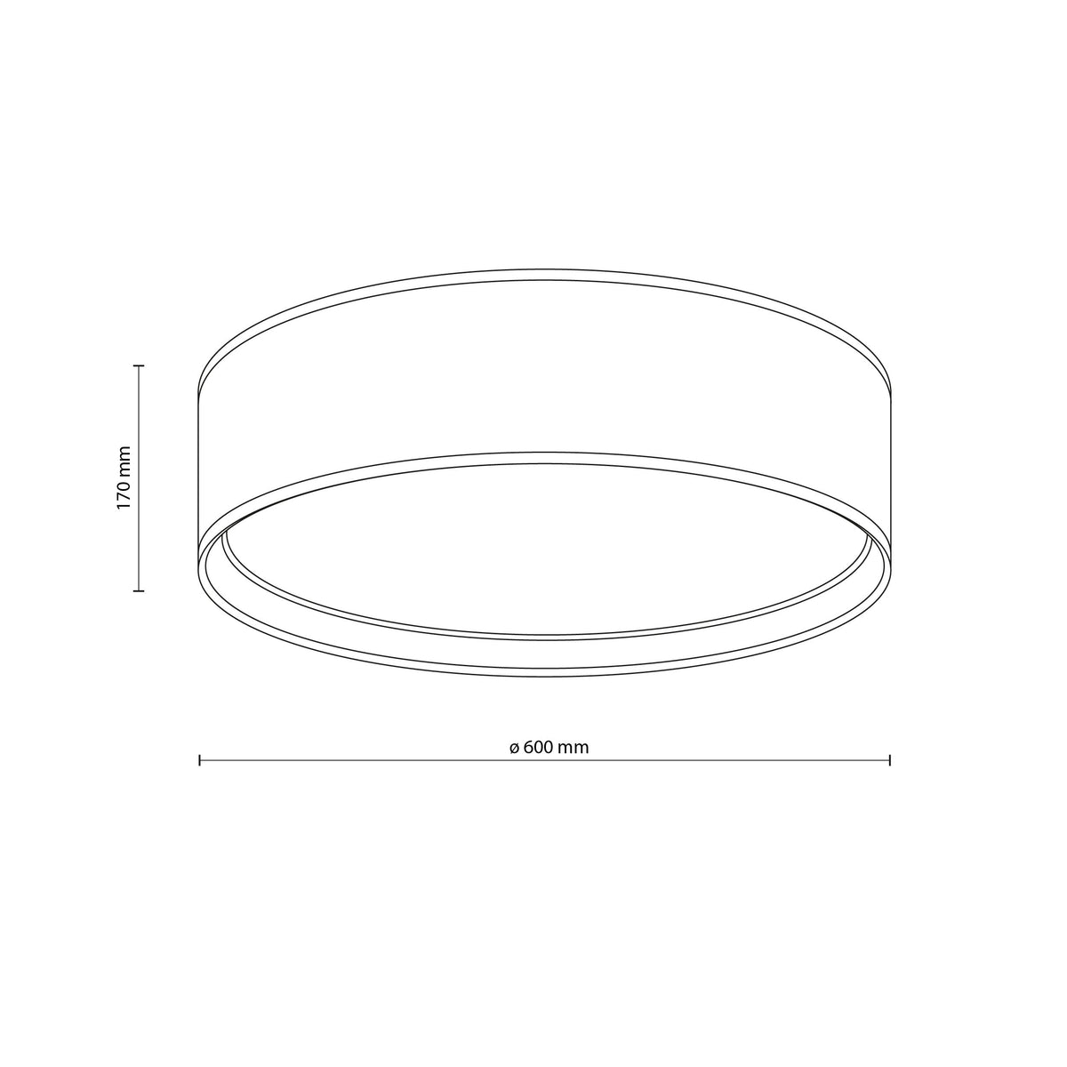 BILBAO Gold Modern Flush Mount Light