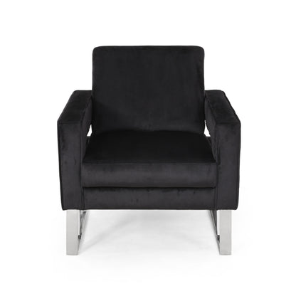 Classic Upholstered Armchair Beige