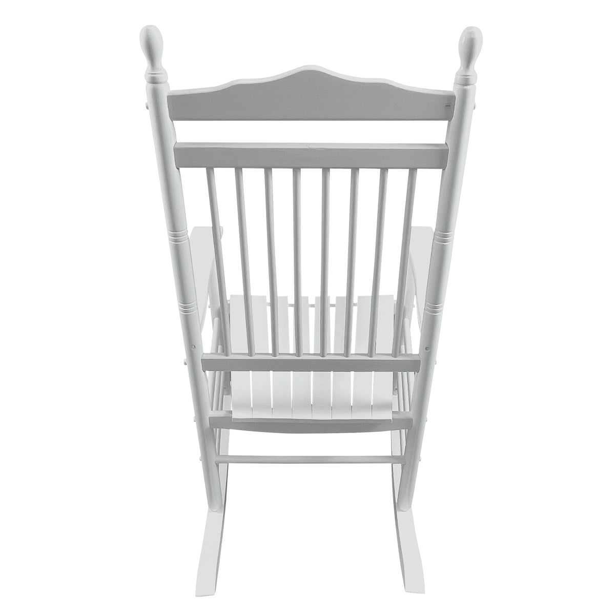 Classic White Porch Rocking Chair