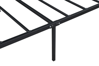 King Size Metal Bed Frame Gray