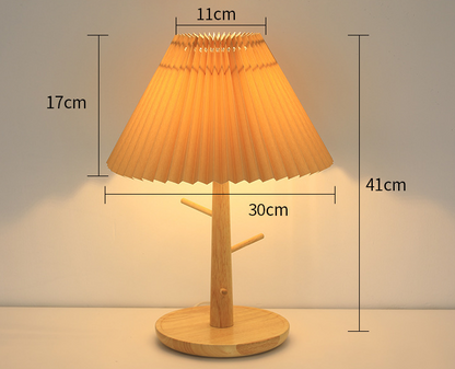 Pleated Nordic Table Lamp