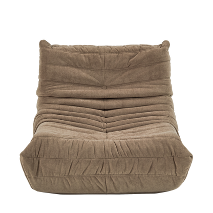 Floor Bean Bag Chair Gray