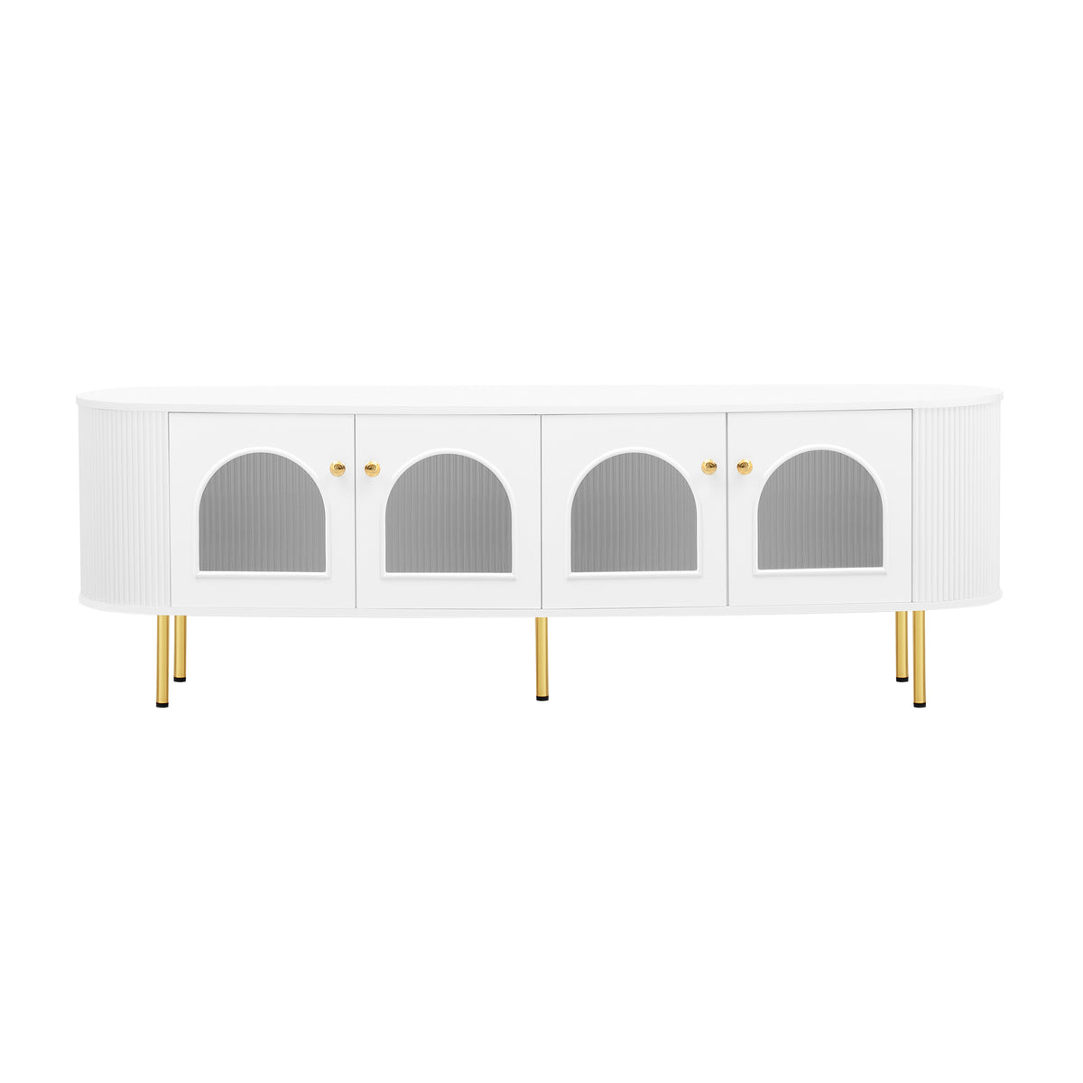 Modern TV Stand White